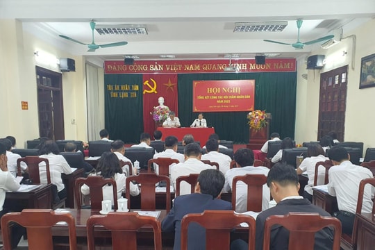 TAND tỉnh Lạng Sơn tổng kết công tác Hội thẩm nhân dân năm 2023