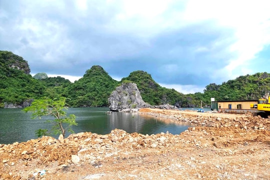 UBND tỉnh Quảng Ninh thông tin về dự án lấn biển ven vịnh Hạ Long
