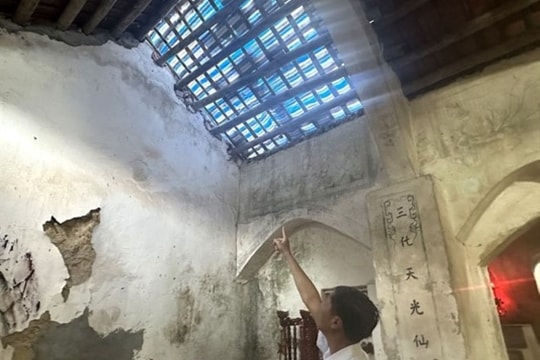 Thanh Hoá: Xin cấp 1 tỷ đồng giải cứu di tích Phủ Tiên