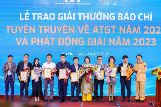 Tổ chức Giải thưởng Báo chí tuyên truyền về an toàn giao thông năm 2023