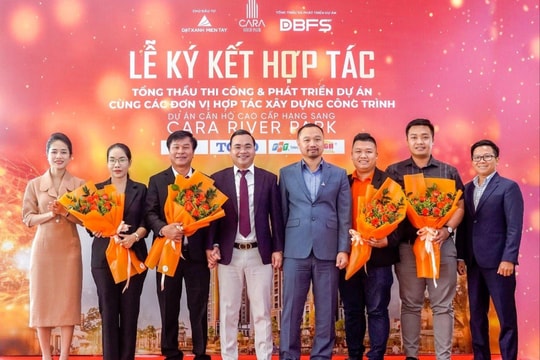 Ký kết đợt 1 với các nhà thầu xây dựng Cara River Park