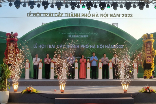 Lễ hội trái cây năm 2023: Quảng bá sản phẩm đặc sắc của Hà Nội cùng 6 vùng miền