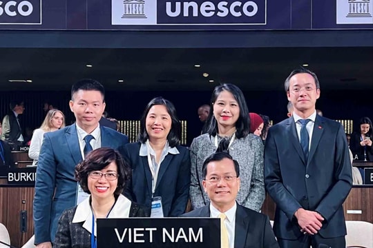 Việt Nam được bầu làm Phó chủ tịch Đại hội đồng UNESCO lần thứ 42