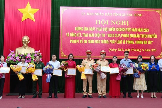 Lan tỏa tinh thần Ngày Pháp luật Việt Nam tại Quảng Bình 