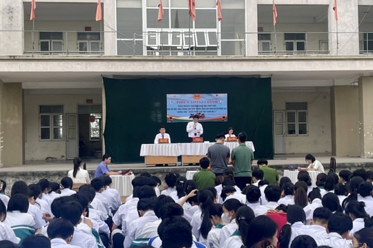 TAND tỉnh Hà Nam tổ chức phiên tòa giả định về luật tham gia giao thông