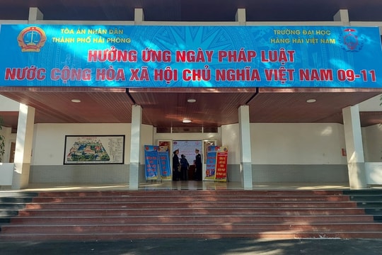 TAND TP. Hải Phòng tổ chức phiên tòa giả định giải quyết tranh chấp hợp đồng