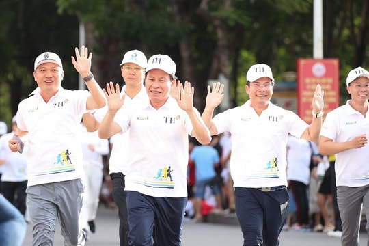 Hơn 4.500 người tham gia Giải chạy S-Race 2023 Hải Phòng