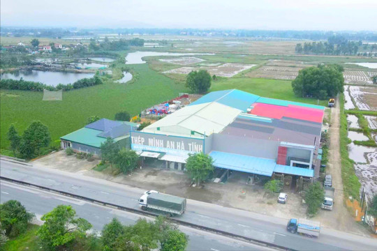 Hà Tĩnh: Phát hiện nhà xưởng xây trái phép trên đất nông nghiệp