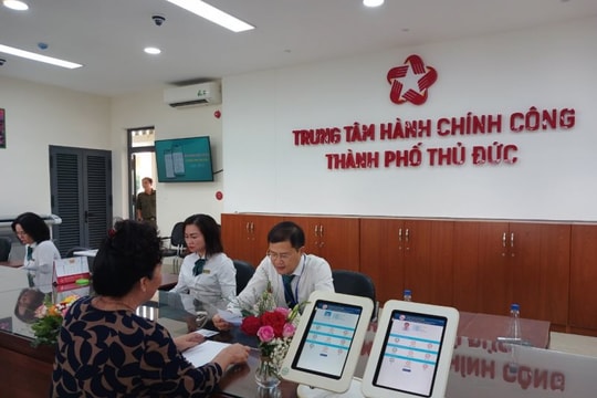 Ra mắt Trung tâm hành chính công TP. Thủ Đức