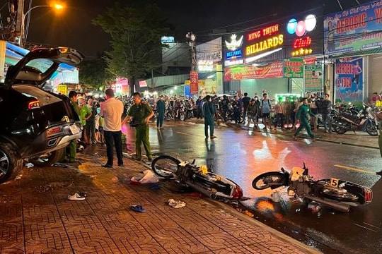 TP.HCM: Tài xế gây tai nạn liên hoàn có nồng độ cồn trong máu