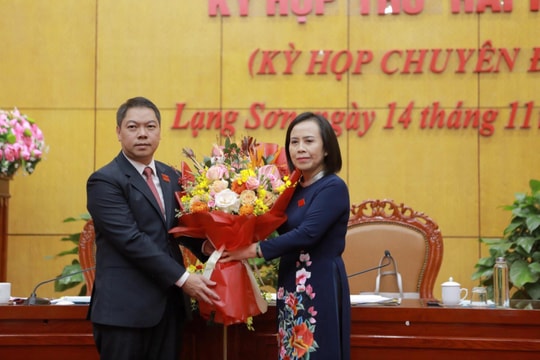 Lạng Sơn có tân Phó Chủ tịch UBND tỉnh 