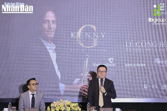 Vietcombank đồng hành cùng sự kiện âm nhạc "Kenny G Live in Vietnam" để lan tỏa giá trị nhân văn