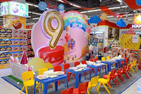 Khuyến mại sốc “9 tuổi rực rỡ - Săn sale hết cỡ” cùng WinMart