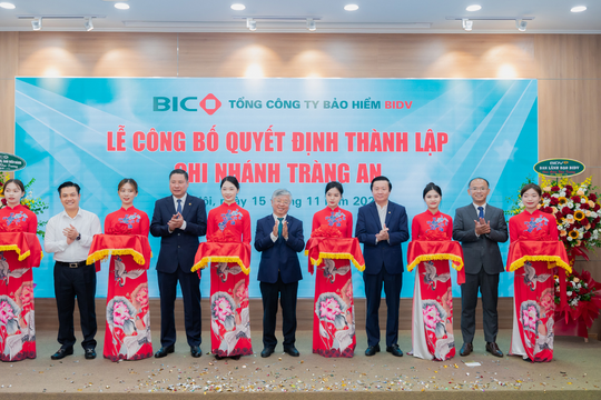 BIC khai trương 2 chi nhánh mới BIC Kiên Giang và BIC Tràng An