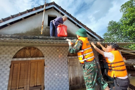 Nước sông ở Huế có khả năng dâng cao lại, gây ngập lụt kéo dài