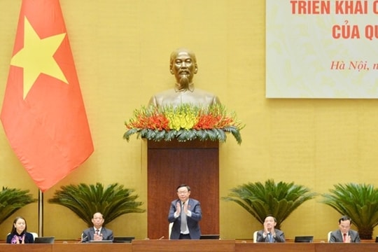 Chủ tịch Quốc hội chủ trì Hội nghị triển khai Chương trình giám sát của Quốc hội năm 2024