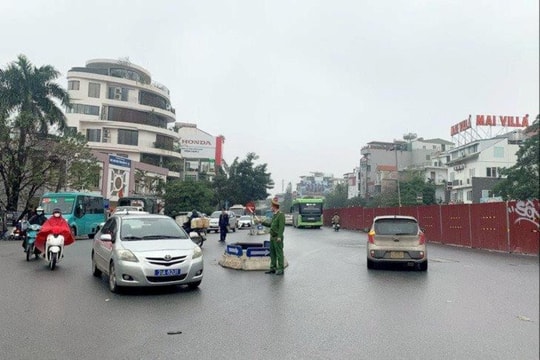 Hà Nội tổ chức giao thông theo phương án mới trên đường Âu Cơ từ ngày 18/11