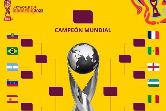 Xác định 16 đội bóng góp mặt tại vòng 1/8 VCK U17 World Cup 2023