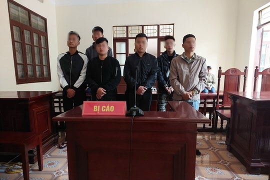 Lĩnh án vì rủ nhau đánh bạc