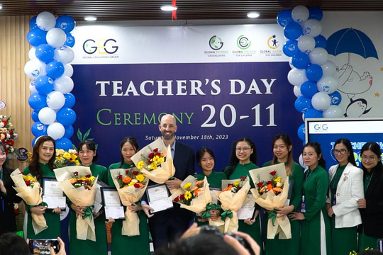 Global Ecokids tổ chức chào mừng ngày Nhà giáo Việt Nam 20/11