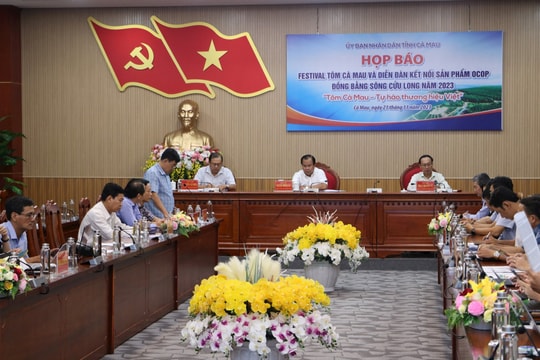 Nhiều hoạt động hấp dẫn tại Festival tôm Cà Mau