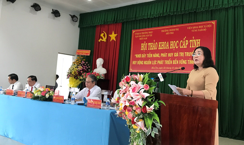 Phát triển tỉnh Bến Tre theo hướng bền vững, nhanh chóng