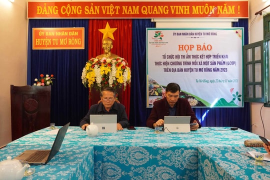 Kon Tum: Hội thi ẩm thực kết hợp triển khai thực hiện Chương trình (OCOP)