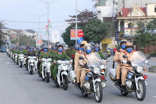 Mở cao điểm tấn công, trấn áp tội phạm dịp Tết Nguyên đán