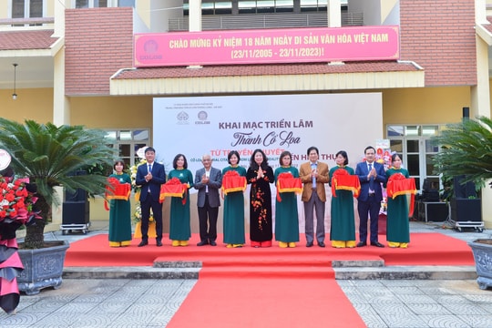 Khai mạc triển lãm “Thành Cổ Loa - Từ truyền thuyết đến hiện thực”