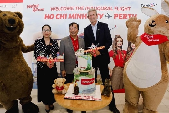 Tin vui: Đường bay đến Perth, Adelaide của Vietjet vừa khai trương