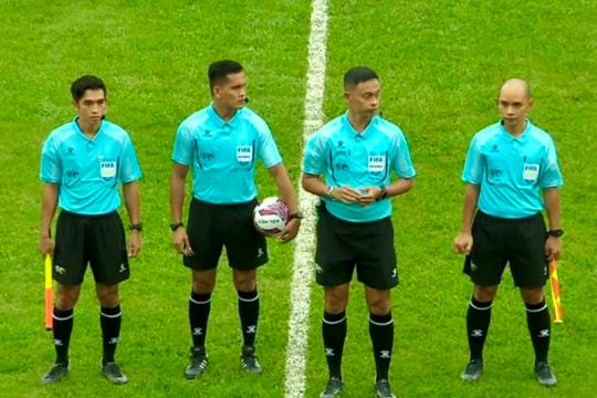 Tổ trọng tài của Việt Nam được bổ nhiệm điều hành trận đấu tại AFC Cup