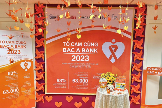 Cùng BAC A BANK góp chấm dứt bạo lực đối với phụ nữ và trẻ em