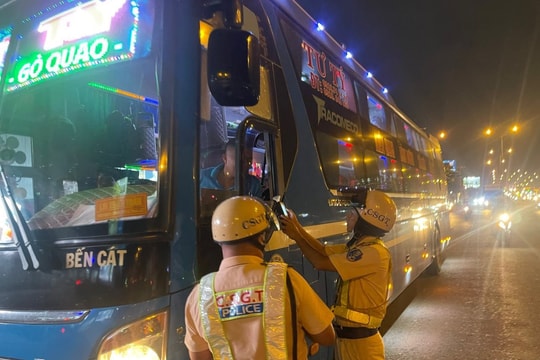 Tổng kiểm soát hơn 17.000 phương tiện trên Quốc lộ 1 sau 7 ngày