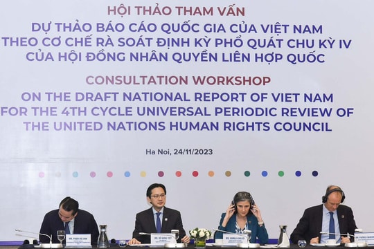 Việt Nam rất coi trọng tiến trình cơ chế rà soát định kỳ phổ quát về quyền con người