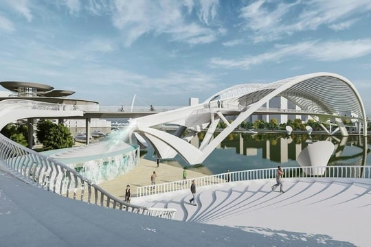 TP.HCM chính thức tiếp nhận tài trợ cầu đi bộ hơn 1.000 tỷ đồng