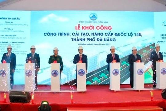 Khởi công dự án cải tạo, nâng cấp quốc lộ 14B