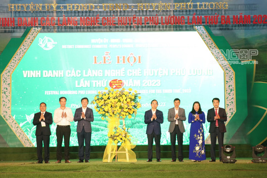 Chính sách đột phá xây dựng thương hiệu chè Phú Lương