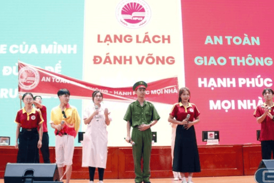 “Hội thi tìm hiểu Luật Giao thông đường bộ và kỹ năng lái xe mô tô an toàn” cho sinh viên khu vực phía Bắc năm 2023