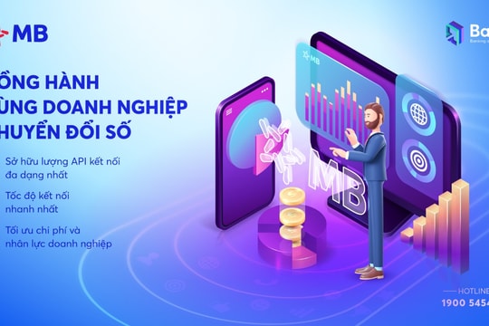 MB đồng hành cùng doanh nghiệp kiến tạo giải pháp tài chính số thuận tiện