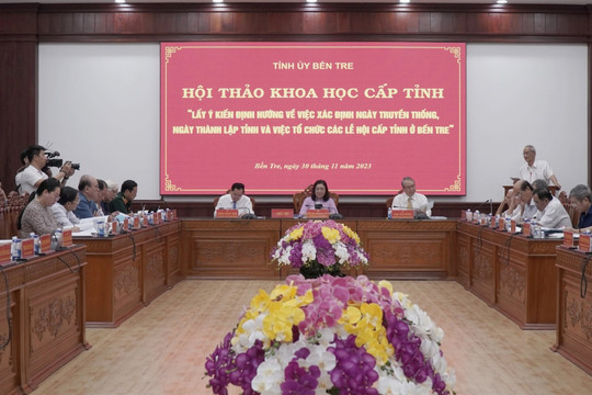 Bến Tre: Xác định ngày thành lập tỉnh, ngày truyền thống và các lễ hội chính