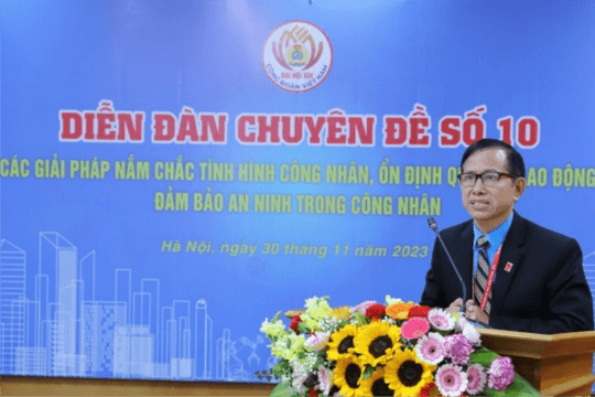 Nắm chắc tình hình công nhân, ổn định quan hệ lao động