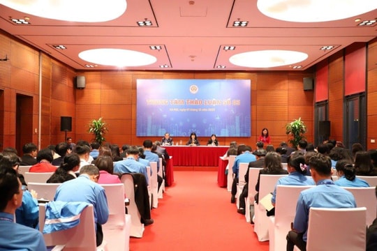 Đồng tình, nhất trí cao với Dự thảo Báo cáo chính trị Đại hội, Dự thảo Báo cáo sửa đổi bổ sung Điều lệ Công đoàn Việt Nam
