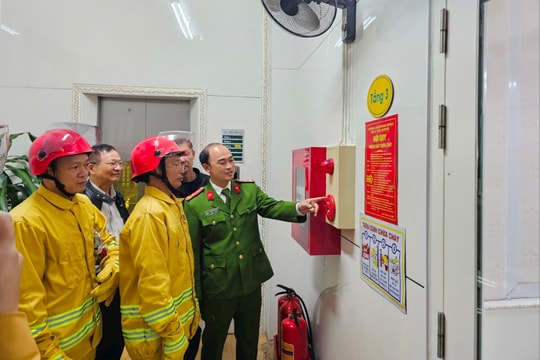 Bảo đảm an toàn PCCC cao nhất tại cơ sở y tế