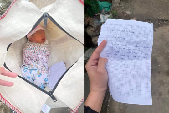 Trẻ sơ sinh bị bỏ rơi giữa bãi rác trong thời tiết lạnh giá