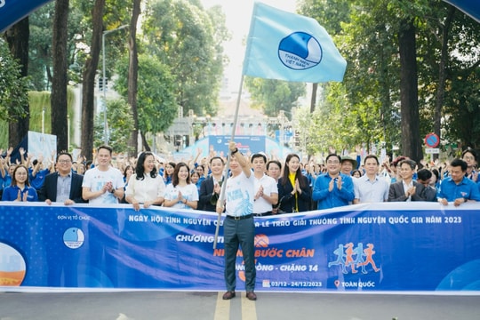 Hàng ngàn người hội tụ tại Ngày hội tình nguyện quốc gia