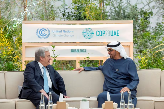 Tài chính khí hậu chiếm vị trí trung tâm tại các cuộc đàm phán ở COP28