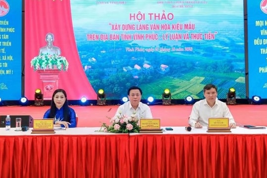 Vĩnh Phúc: Nâng cao hiệu quả công tác xây dựng, chỉnh đốn Đảng và hệ thống chính trị trong sạch, vững mạnh