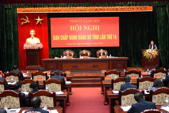 Ban Chấp hành Đảng bộ tỉnh Lạng Sơn triển khai nhiệm vụ năm 2024