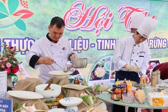 Tổ chức thi ẩm thực dược liệu tại thủ phủ Sâm Ngọc Linh