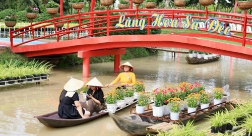 Hơn 2000 loại hoa phục vụ cho Festival Hoa – Kiểng Sa Đéc